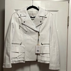 Michael Kors Collection Leather Jacket